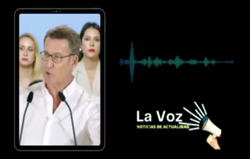 Feijoo en La Zurda